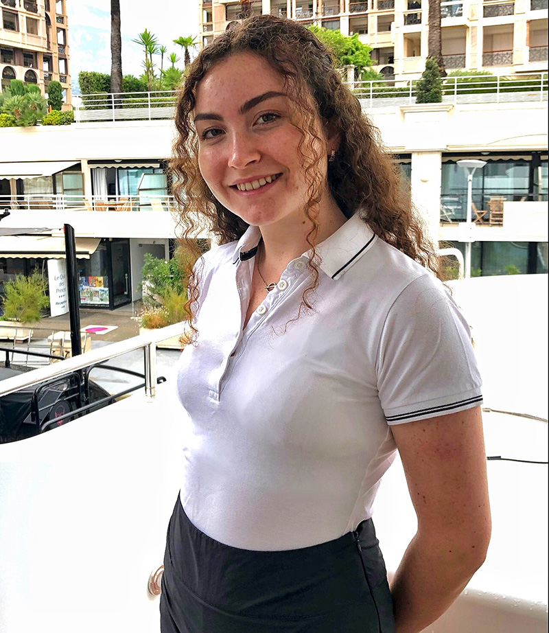 Holly Webster | Yacht Stewardess